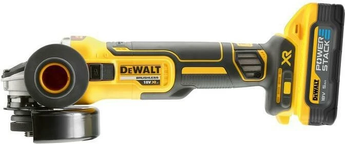DeWalt DCG405H2T Akku-Winkelschleifer inkl. Koffer + 2 Akkus 5.0Ah