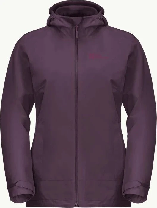 Jack Wolfskin Moonrise 3in1 Funktionsjacke grapevine (Damen)