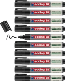 edding 28 EcoLine Whiteboardmarker schwarz, 10er-Pack