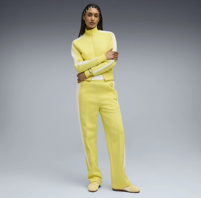 Puma T7 Always On Trainingsjacke lemon meringue (Damen)