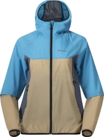 Bergans Vaagaa Windbreaker Jacke aqua lagoon/warm sand (Damen)