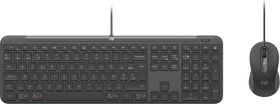 Logitech MK620 Signature Slim Wired Combo for Business Graphite, USB-C, BE