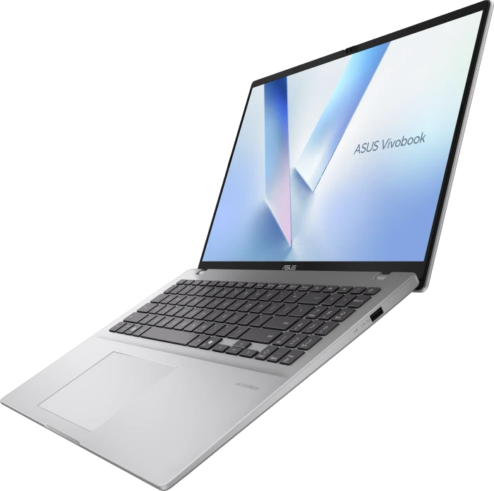 ASUS VivoBook 16 M1607GA-MB020W, Cool Silver, Ryzen AI 7 445, 16GB RAM, 1TB SSD, DE