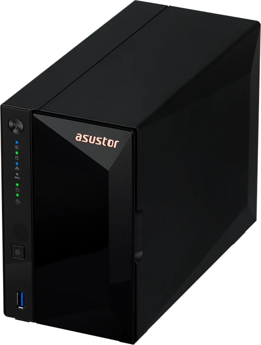 Asustor Drivestor 2 Pro AS3302T 28TB, 2GB RAM, 1x RJ-45 2.5GBase-T, 3x USB-A 3.0