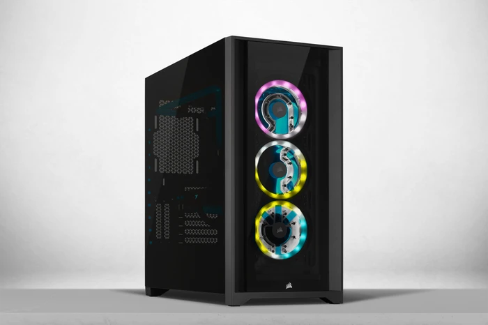 Corsair iCue 5000D RGB Hydro X, schwarz, Glasfenster