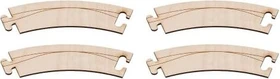 Faller Car System - Laser-Street Fahrbahnbogen 45° 218mm