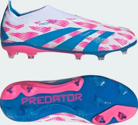 adidas Predator Elite Laceless AG cloud white/solar blue/solar pink (Junior)