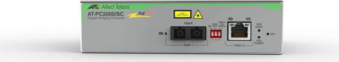 Allied Telesis PC2000/SC, RJ-45, SC-Duplex, PoE+