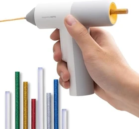 HOTO Glue Gun Akku-Heißklebepistole inkl. Akku 3.0Ah