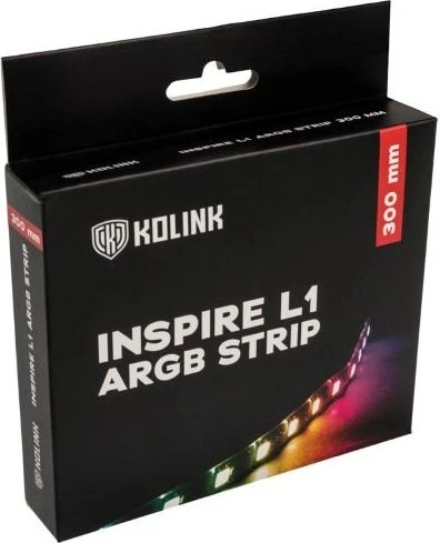 Kolink Inspire L1, ARGB beleuchtet, schwarz