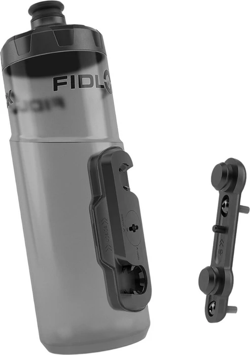 Fidlock Bottle Twist Set Trinkflasche 600ml schwarz