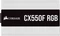 Corsair CX-F RGB White Series CX550F RGB 550W, ATX Vorschaubild