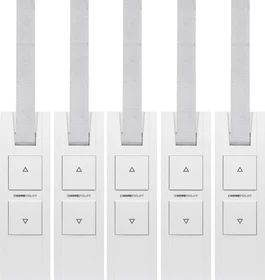 Rademacher RolloTron Pure Smart, weiß, 23mm, 10Nm Drehmoment, elektrischer Gurtwickler, 5er-Pack