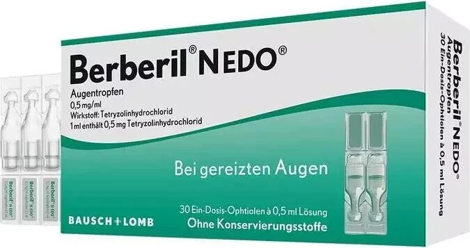 Berberil N EDO Augentropfen, 15ml