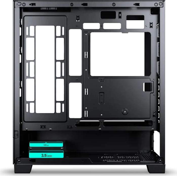 Phanteks XT View Matrix Black, schwarz, Glasfenster