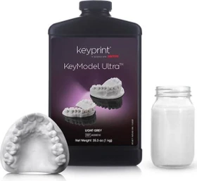 Keystone Industries KeyPrint KeyModel Ultra Resin hellgrau, 4.00kg