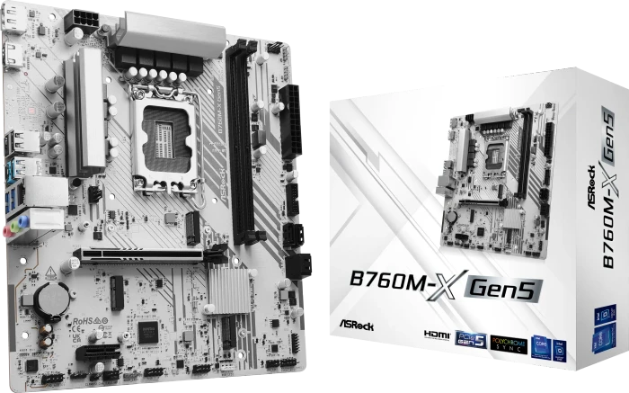 ASRock B760M-X Gen5 (Intel 1700)
