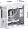 Jonsbo D41 Mesh White, weiß, Glasfenster Vorschaubild