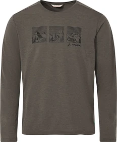 Vaude Rosemoor II Funktionsshirt langarm deer brown (Herren)