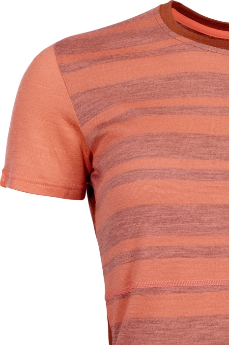 Ortovox 185 Rock'N'Wool Funktionsshirt kurzarm coral (Damen)