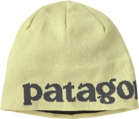 Patagonia Hat Beanie logo belwe: vellum green