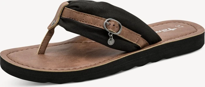 Tamaris Zehentrenner schwarz (Damen)