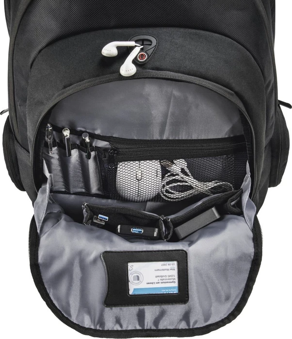Hama Vienna Laptop-Rucksack 17.3", schwarz