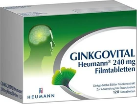 Ginkgovital 240mg Heumann Filmtabletten, 120 Stück