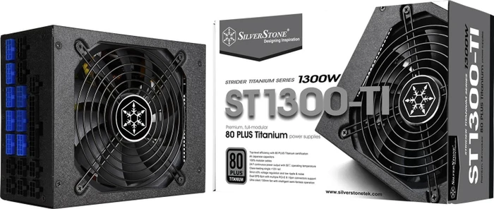 SilverStone Strider Titanium Series 1300W, ATX 2.4