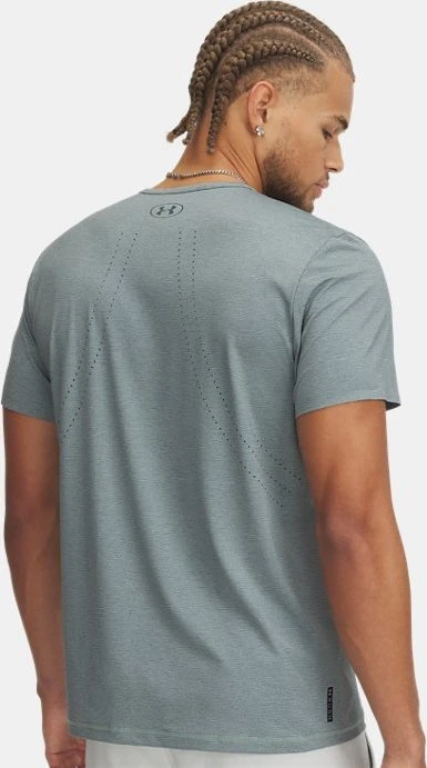 Under Armour Vanish Elite Vent Print Funktionsshirt kurzarm silica green/iridescent (Herren)