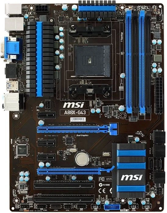 MSI A88X-G43 (AMD FM2+)