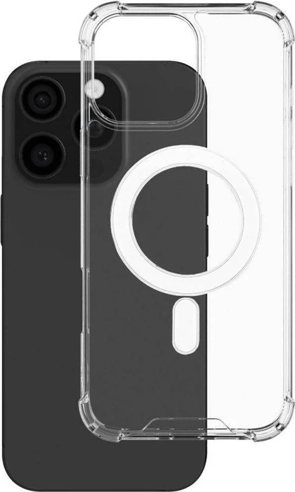 4smarts Hybrid Case Ibiza MagSafe für Apple iPhone 16 Pro Max transparent