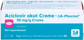 1A Pharma Aciclovir akut Creme, 2g