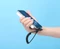 Manhattan Spiralkabel USB-A auf USB-C Ladekabel 1m schwarz Vorschaubild