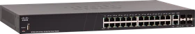 Cisco SF250 Rackmount Smart Switch, 24x RJ-45, 2x RJ-45/SFP, 185W PoE+ (SF250-24P-K9)