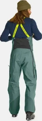Ortovox 3L Deep Shell Bib Hose lang arctic grey (Herren)