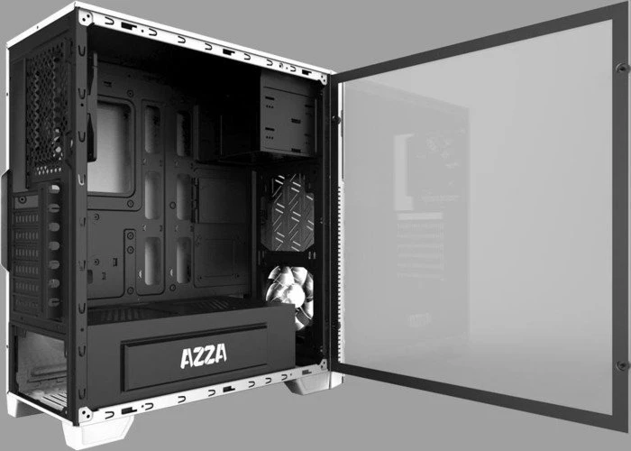 AZZA Onyx 260 weiß, Glasfenster