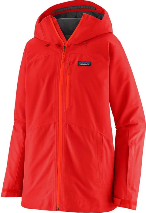 Patagonia Powder Town Skijacke sizzle red (Damen)