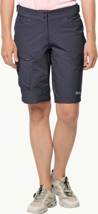 Jack Wolfskin Tourer Shorts Fahrradhose kurz graphite (Damen)
