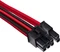 Corsair PSU Cable Type 4 - PCIe Cables with Single Connector - Gen4, schwarz/rot Vorschaubild