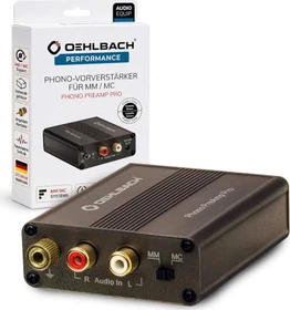 Oehlbach Phono PreAmp Pro schwarz