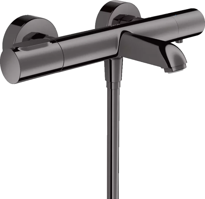 Hansgrohe Axor Citterio M Wannenthermostat Aufputz polished black chrome