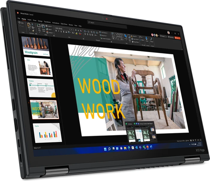 Lenovo ThinkPad X13 Yoga G3, Thunder Black, Core i7-1255U, 16GB RAM, 512GB SSD, LTE, UK