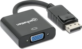 Manhattan DisplayPort/VGA Adapterkabel schwarz (151962)