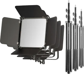 Walimex Pro LED Niova 100-F Pro 100W Bi Color Set3