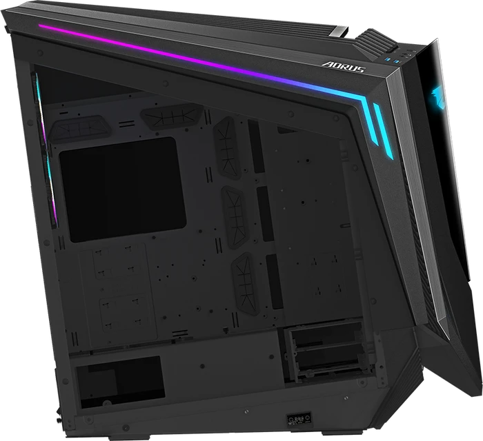 GIGABYTE AORUS C700 Glass, Glasfenster