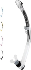 Cressi Corfu Schnorchel transparent/silber/schwarz