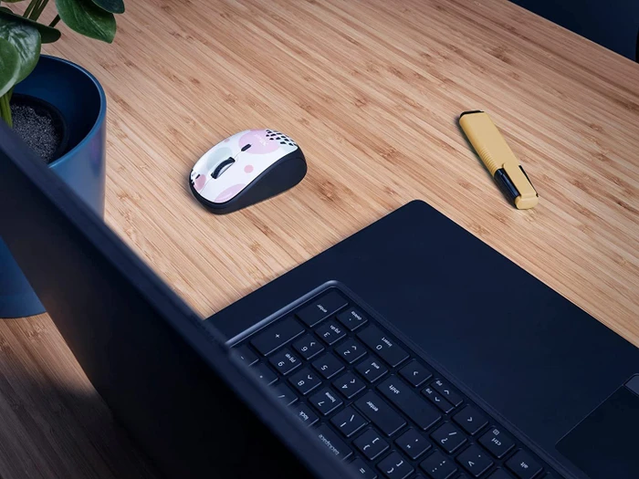 Trust Yvi Wireless Mouse Pink Circles, USB