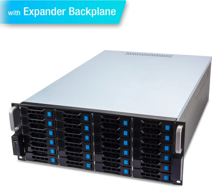 Fantec SRC-4240X07-6GE Expander Backplane, Expander Backplane, 4HE