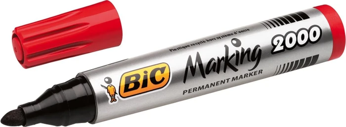BIC Marking 2000 ECOlutions Permanentmarker Rundspitze 1.7mm rot